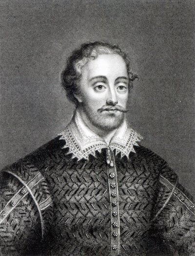 Edmund Spenser, engraved by Burnet Reading by George Vertue